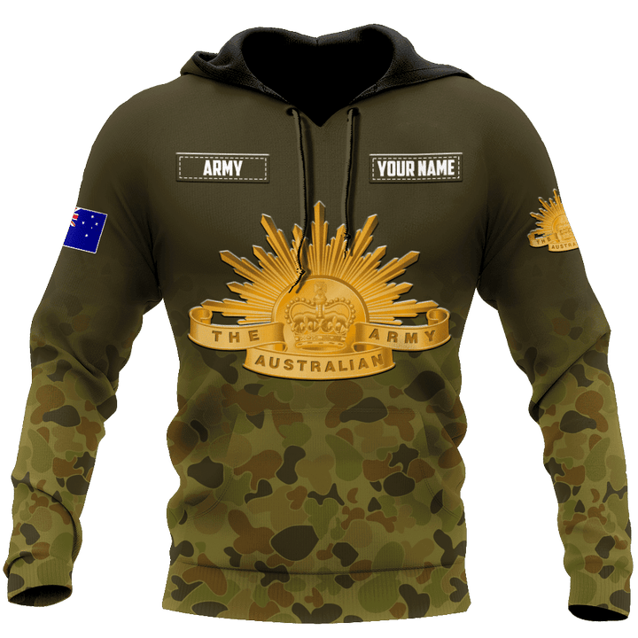 Personalized The Australian Army 3D Printed Unisex Shirts TN - TrendZoneTee