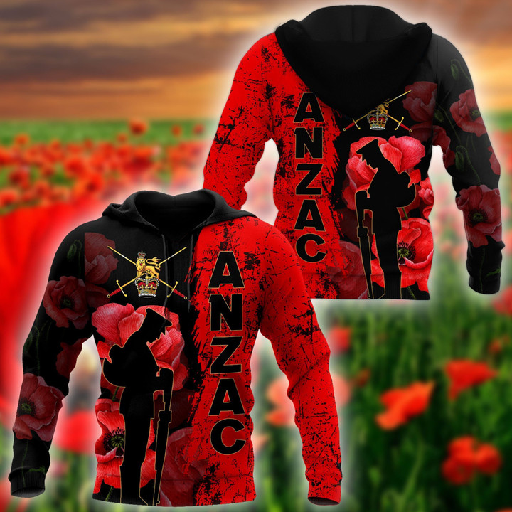 Premium Anzac Day British Army 3D Printed Unisex Shirts TN NTN05042105 - TrendZoneTee