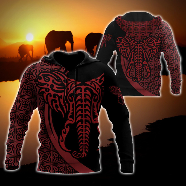 Elephant Hoodie For Men And Women MH12112001 - TrendZoneTee-Apparel