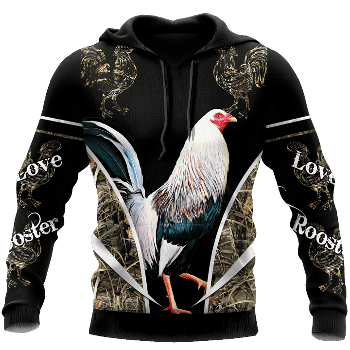 Rooster 3D Printed Unisex Shirts TNA22042103VH - TrendZoneTee