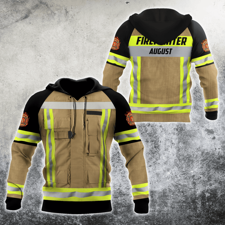 August Firefighter Hoodie For Men And Women MH27012108 - TrendZoneTee-Apparel