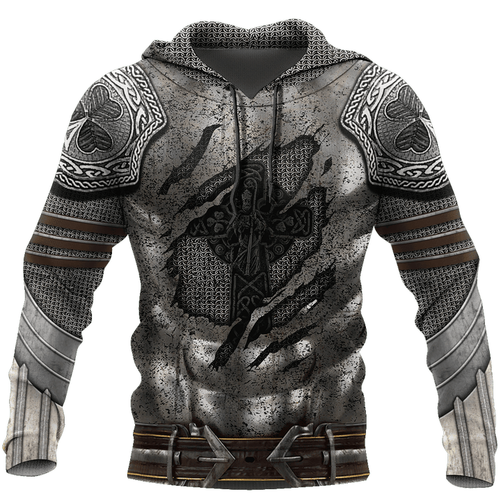 Irish Armor Knight Warrior Chainmail 3D All Over Printed Shirts For Men and Women AM050302 - TrendZoneTee-Apparel