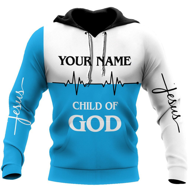 Premium Christian Jesus Personalized Name 3D All Over Printed Unisex Shirts - TrendZoneTee-Apparel