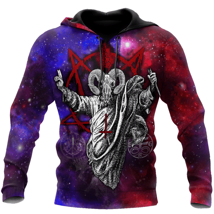 3D All Over Printed Satanic Evil Unisex Shirts JJ04022103 - TrendZoneTee-Apparel