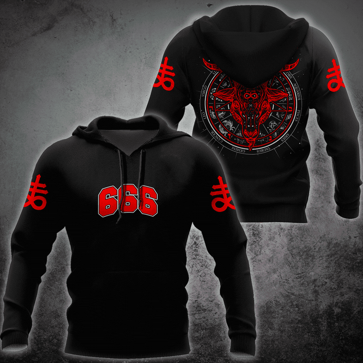 Satanic 3D Printed Shirts DD15052105.S - TrendZoneTee