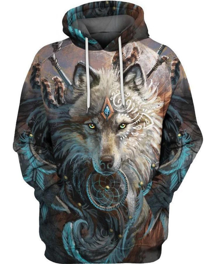 Wolf 3D All Over Printed Shirts For Men and Women - TrendZoneTee-Apparel