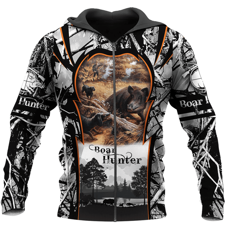 PL451 BEAUTIFUL BOAR HUNTING CAMO 3D ALL OVER PRINTED SHIRTS FOR MEN AND WOMEN - TrendZoneTee-Apparel