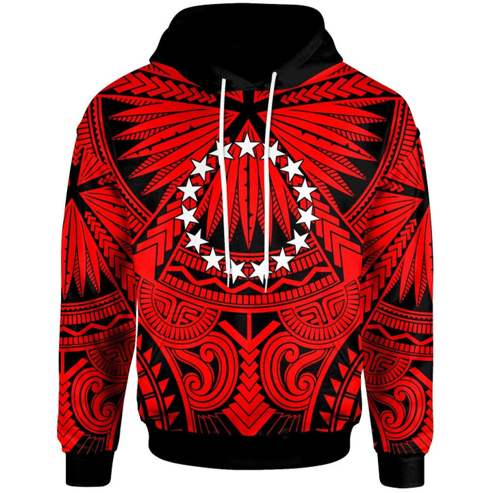 Cook Islands Hoodie Classic Vignette Style