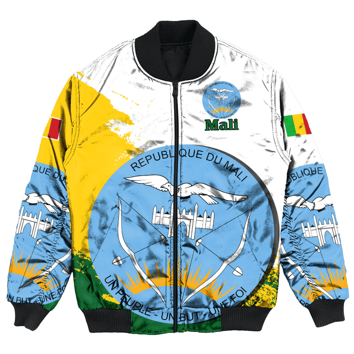 Hoodifize Clothing - Mali White Version Special Bomber Jacket A7