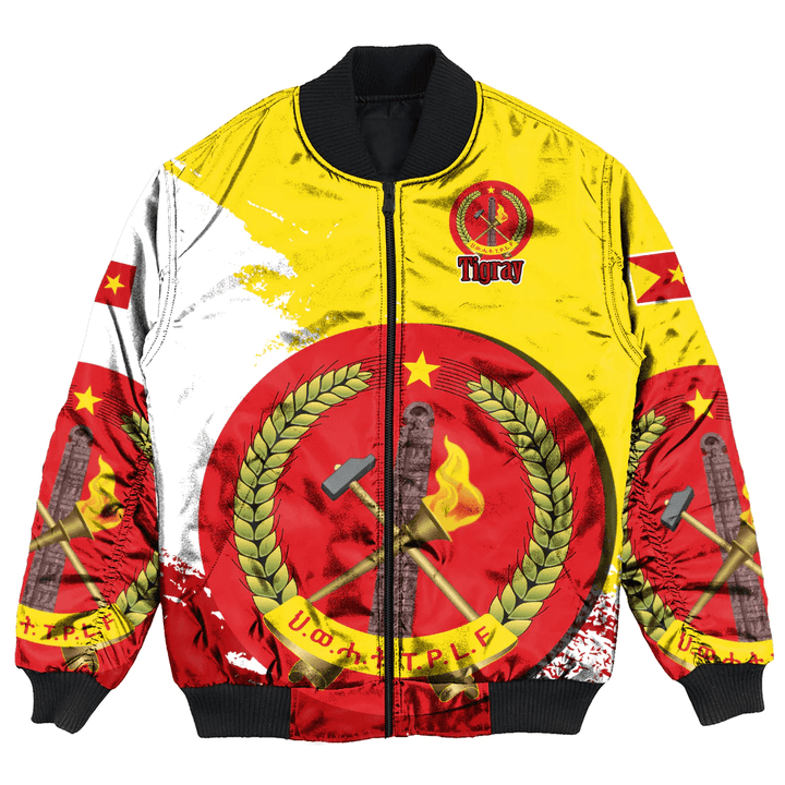Hoodifize Clothing - Tigray Yellow Version Ethiopia National Regional States Special Bomber Jacket A7