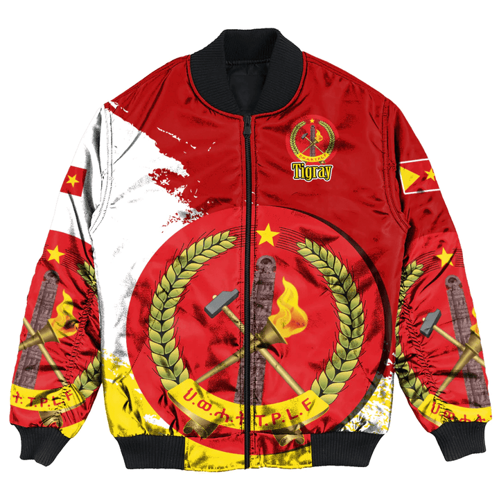 Hoodifize Clothing - Tigray Red Version Ethiopia National Regional States Special Bomber Jacket A7