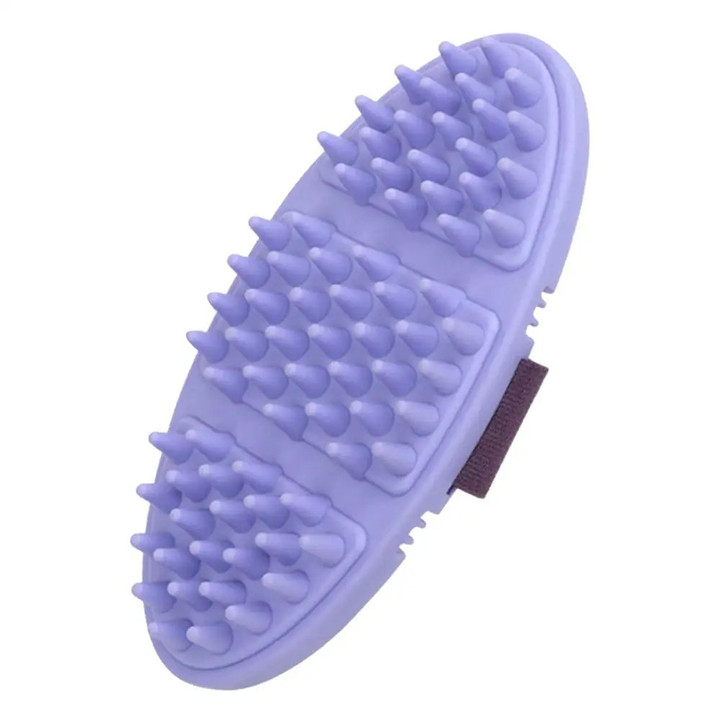Horse Brushes For Grooming Horse Bathing Cleaning Brush Horse Care Grooming Scrubber Washing Tool Massage With Elastic Band