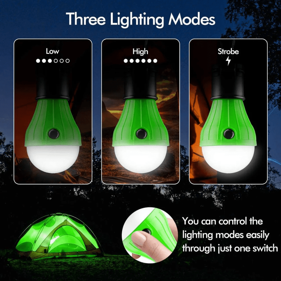 Nordictelt™ Portable LED Camping Light Bulb - Nordictelt