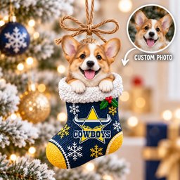 NRL Custom Pet Photo Ornament New Christmas Gifts