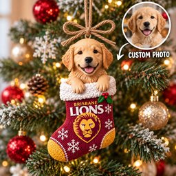 AFL Custom Pet Photo Ornament New Christmas Gifts