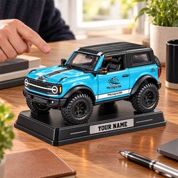 Sharks NRL Car Acrylic Block Plaque Custom Any Name Gift For Fan Love