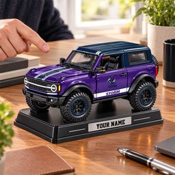 Melbourne Storm NRL Car Acrylic Block Plaque Custom Any Name Gift For Fan Love