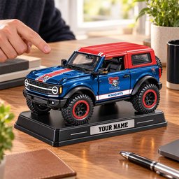 Newcastle Knights NRL Car Acrylic Block Plaque Custom Any Name Gift For Fan Love