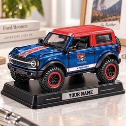 Newcastle Knights NRL Car Acrylic Block Plaque Custom Any Name Gift For Fan Love