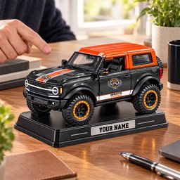 Wests Tigers NRL Car Acrylic Block Plaque Custom Any Name Gift For Fan Love