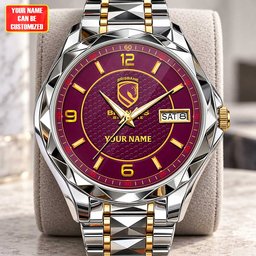 Brisbane Broncos NRL Team New Style Men Luxury Hand Watch Personalized Any Name