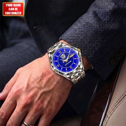 Bulldogs NRL Team New Style Men Luxury Hand Watch Personalized Any Name