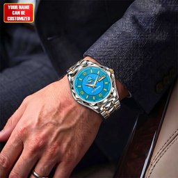 Sharks NRL Team New Style Men Luxury Hand Watch Personalized Any Name