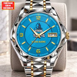 Gold Coast Titans NRL Team New Style Men Luxury Hand Watch Personalized Any Name