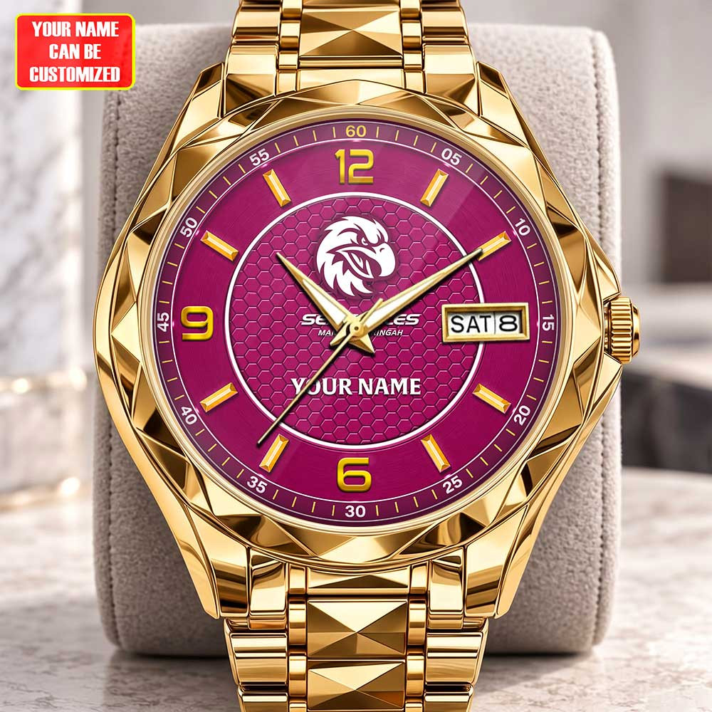 Sea Eagles NRL Team New Style Men Luxury Hand Watch Personalized Any Name