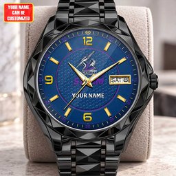 Melbourne Storm NRL Team New Style Men Luxury Hand Watch Personalized Any Name