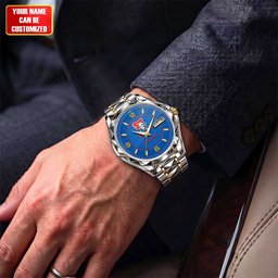 Newcastle Knights NRL Team New Style Men Luxury Hand Watch Personalized Any Name