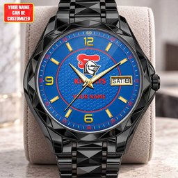 Newcastle Knights NRL Team New Style Men Luxury Hand Watch Personalized Any Name
