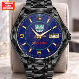 Warriors NRL Team New Style Men Luxury Hand Watch Personalized Any Name