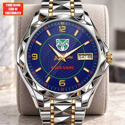 Warriors NRL Team New Style Men Luxury Hand Watch Personalized Any Name