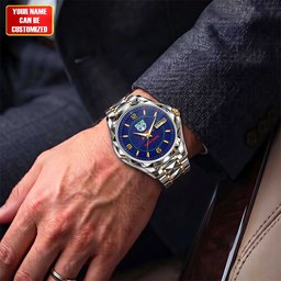Warriors NRL Team New Style Men Luxury Hand Watch Personalized Any Name