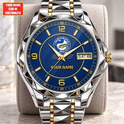 Parramatta Eels NRL Team New Style Men Luxury Hand Watch Personalized Any Name