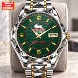 South Sydney Rabbitohs NRL Team New Style Men Luxury Hand Watch Personalized Any Name