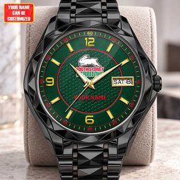 South Sydney Rabbitohs NRL Team New Style Men Luxury Hand Watch Personalized Any Name