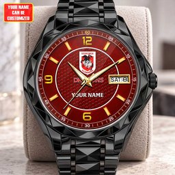 Dragons NRL Team New Style Men Luxury Hand Watch Personalized Any Name