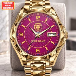 Brisbane Lions AFL Men Luxury Hand Watch Personalized Any Name Gift For Fan