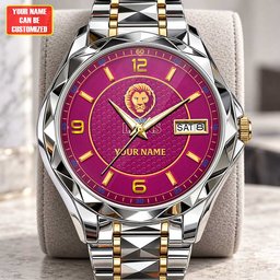 Brisbane Lions AFL Men Luxury Hand Watch Personalized Any Name Gift For Fan
