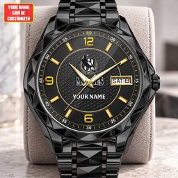 Collingwood AFL Men Luxury Hand Watch Personalized Any Name Gift For Fan
