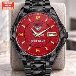 Essendon AFL Men Luxury Hand Watch Personalized Any Name Gift For Fan