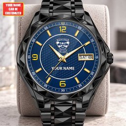 Geelong Cats AFL Men Luxury Hand Watch Personalized Any Name Gift For Fan