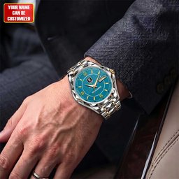 Port Adelaide AFL Men Luxury Hand Watch Personalized Any Name Gift For Fan