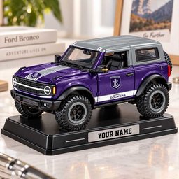 Fremantle AFL Car Acrylic Block Plaque Custom Any Name Gift For Fan Love