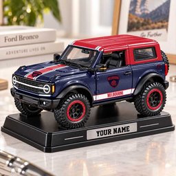 Melbourne AFL Car Acrylic Block Plaque Custom Any Name Gift For Fan Love