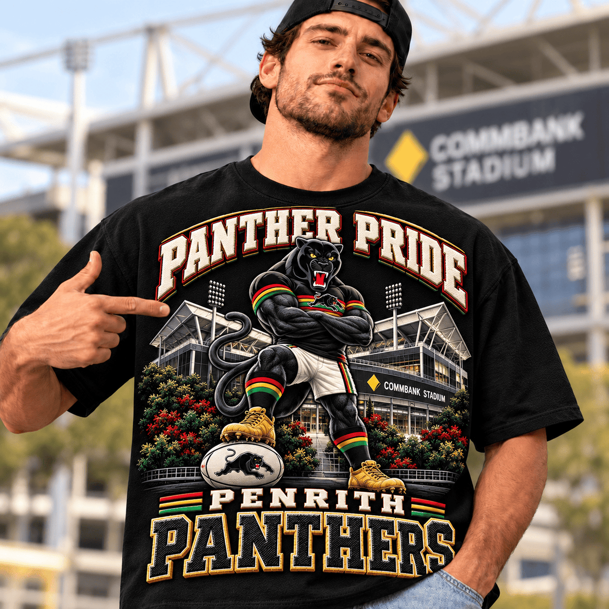 Parramatta Eels NRL Special Black T-shirt For Fan Gifts