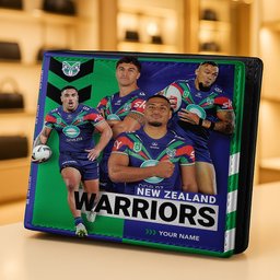 Warriors NRL Team Players Men Wallet Custom Any Name Gifts