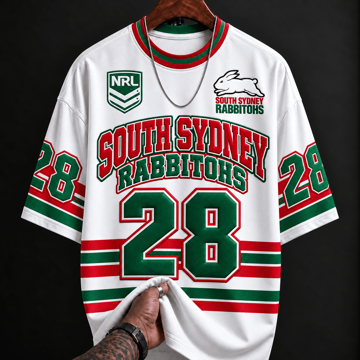 South Sydney Rabbitohs NRL Special Tshirt Custom Any Name & Number Gifts For Fan